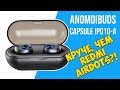 БЕСПРОВОДНЫЕ БЮДЖЕТНЫЕ НАУШНИКИ ANOMOIBUDS CAPSULE IP010 A - ЛУЧШЕ, ЧЕМ REDMI AIRDOTS?!