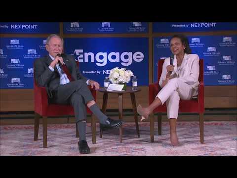 George W. Bush, Condoleezza Rice reflect on 9/11 impact 25 years after attacks