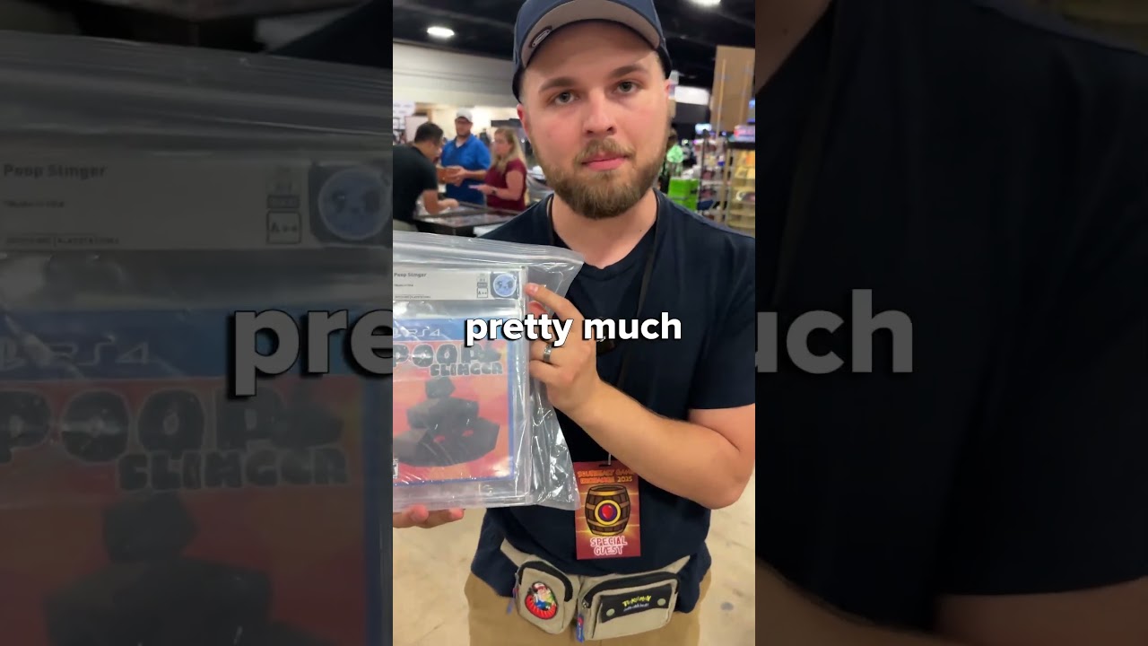 The Rarest Playstation Game Ever is about Poop.