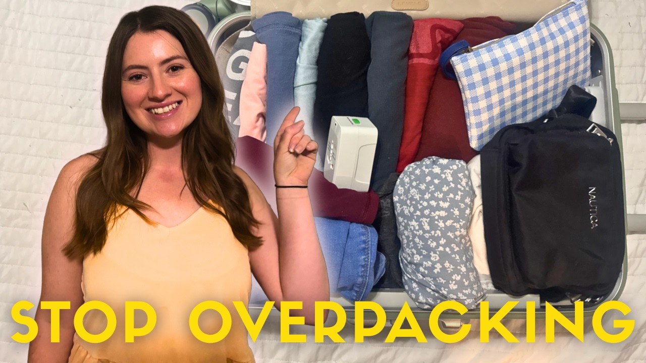How We Pack Using Just A Carry On (You're Probably Over Packing)