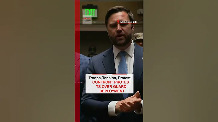 BREAKING: Protesters Clash With J.D. Vance Over Trump’s Guard Deployment