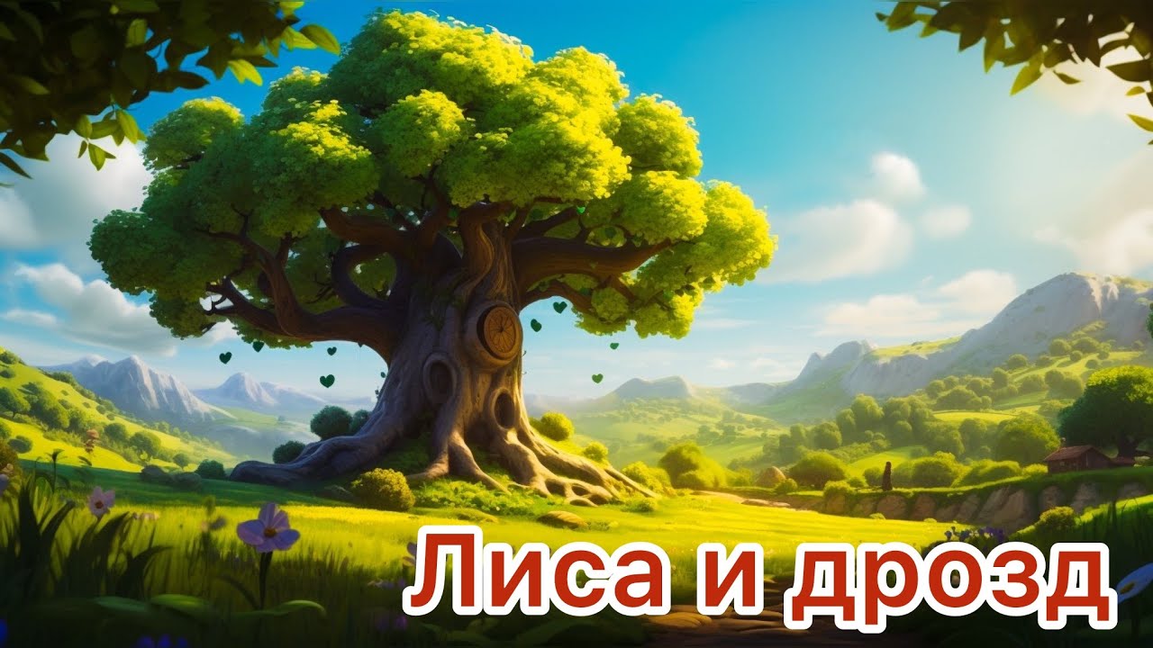 «Лиса и Дрозд», аудиосказка. Читает Даша. #аудиокнига - YouTube