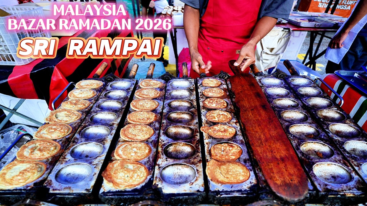 Bazar Ramadan SRI RAMPAI 2026 🌙 Ultimate Food Hunt! 🍢🔥