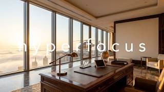 Deep Work Music • Luxury Office Ambience for Long Focus Sessions