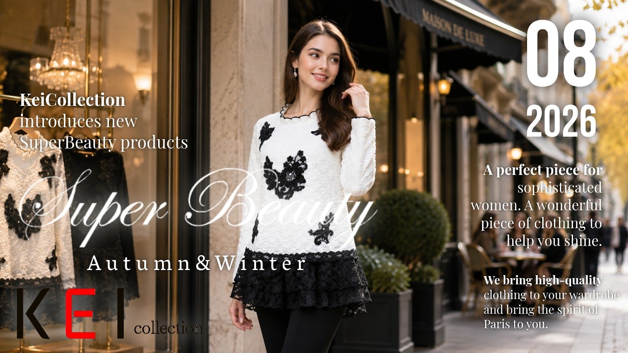 Super Beauty Elegant Tunic | Adorable, Glamorous Cut-and-Sewn