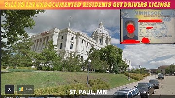Bill To Let Undocumented Residents Get Minnesota Drivers License