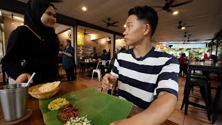 Solo food tour alone in Kuala Lumpur Malaysia.