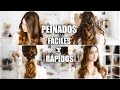 RIZOS/ONDAS FÁCILES | 3 PEINADOS FÁCILES Y RÁPIDOS | Lizy P