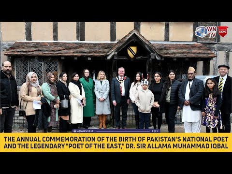 The annual commemoration of the birth of Pakistan's national poet & the legendary "Poet of the East,