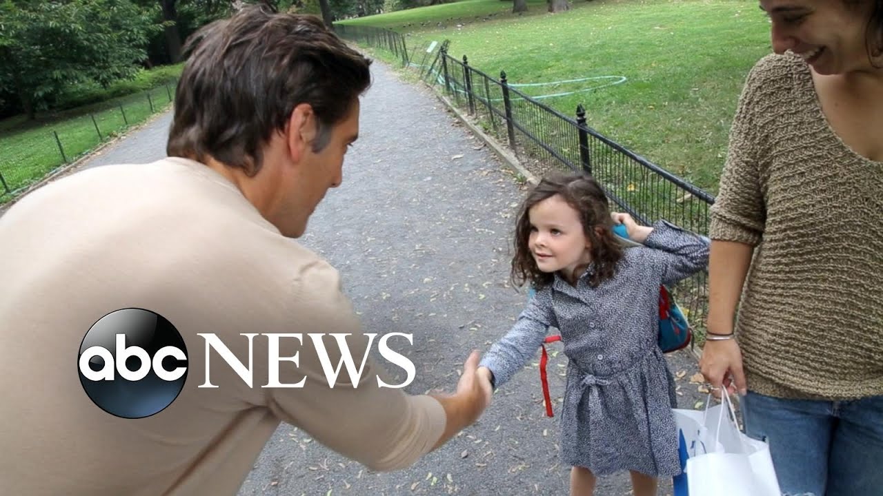 Children share their thoughts about the first day of school