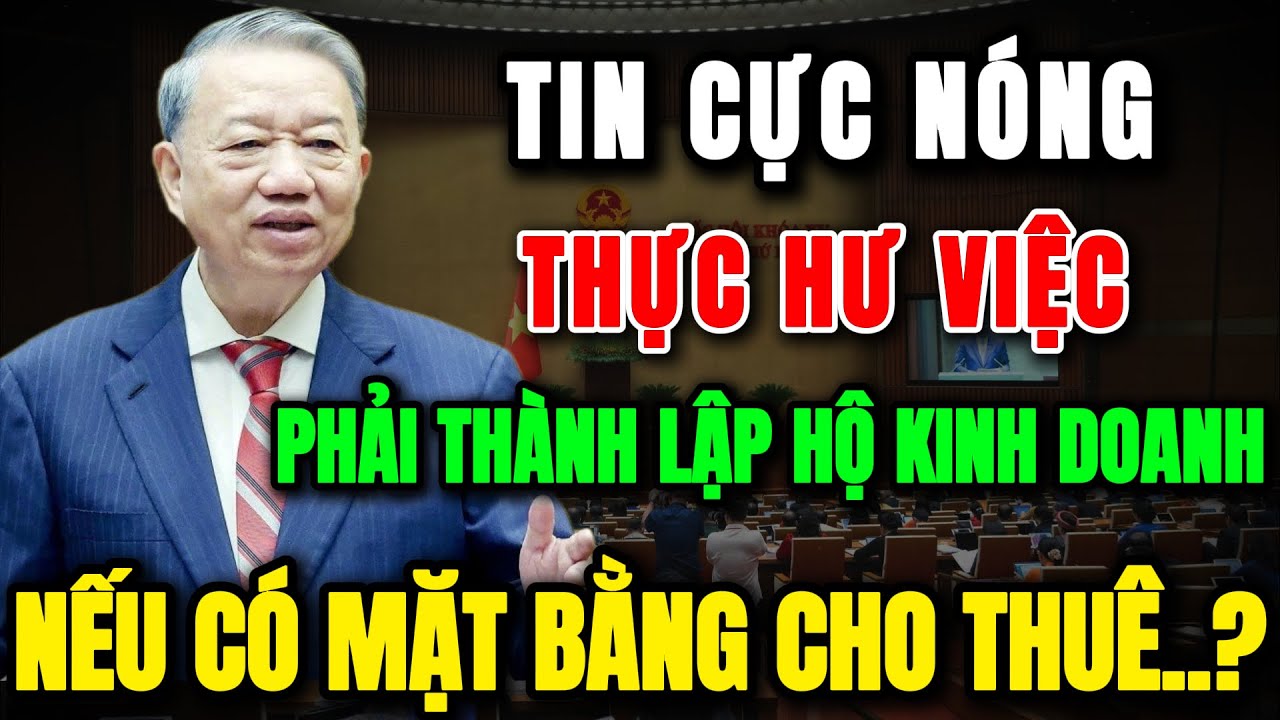 [PODCAST] Thực hư việc phải thành lập hộ kinh doanh nếu có mặt bằng cho thuê?