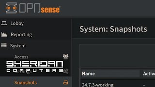 OPNsense Snapshots: The Feature You've Been Waiting For