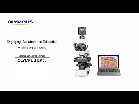 Engaging, Collaborative Education—Digital Wireless Imaging—OLYMPUS EP50 Digital Microscope Camera