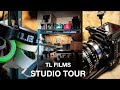 Tl films studio tour  annecy  red set up