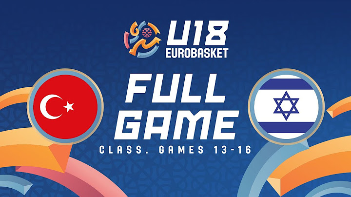 Class. Games 13-16: Türkiye v Israel | Full Basketball Game | FIBA U18 Women's EuroBasket 2025