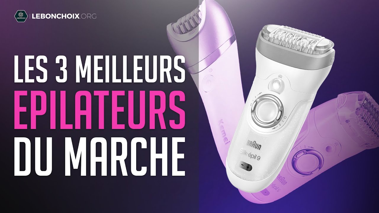 🔴 TOP 3 : MEILLEUR ÉPILATEUR ÉLECTRIQUE SANS DOULEUR 2023 ( COMPARATIF