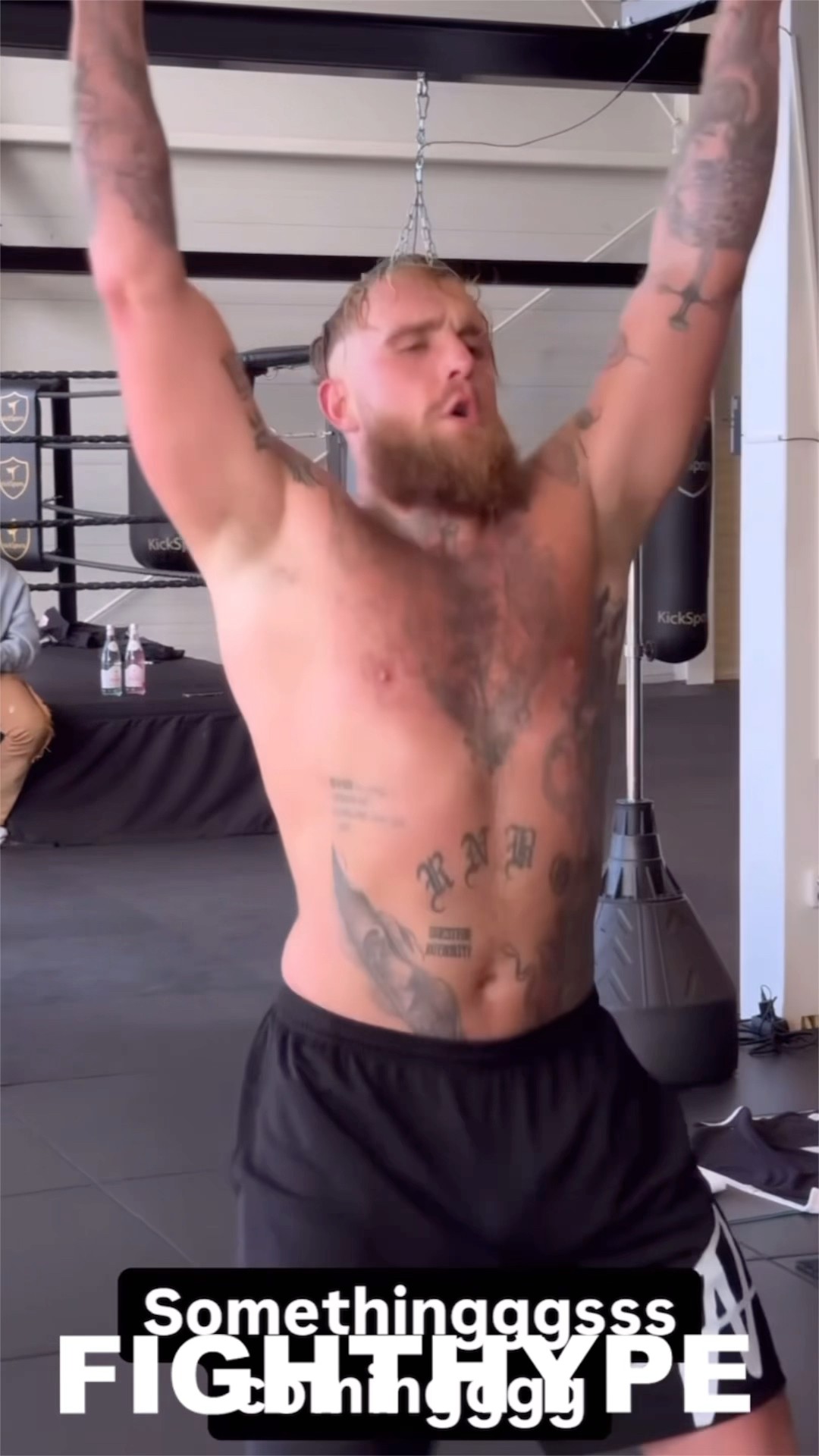 Jake Paul FIRST TRAINING since Mike Tyson BEATING; Back in gym CUTTING WEIGHT for next opponent