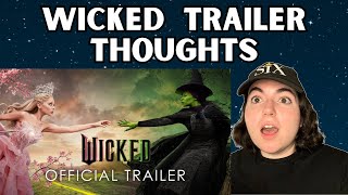 Wicked Trailer Reaction!