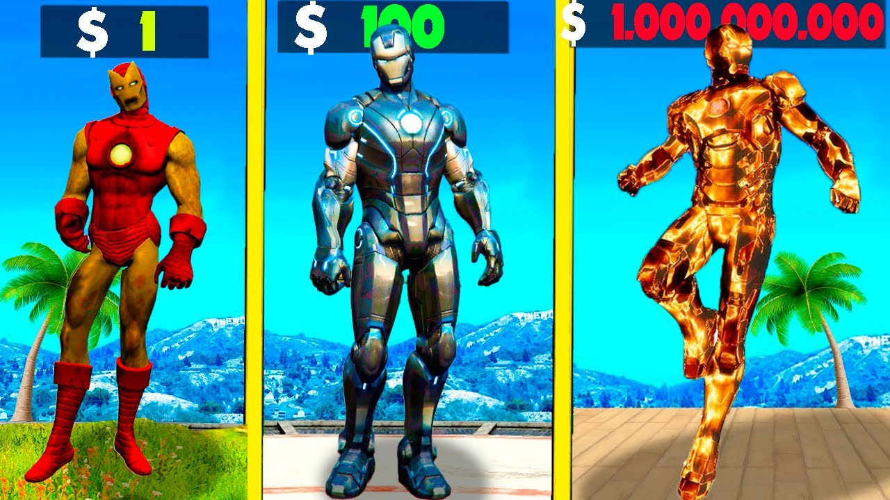 ТЕМІР АДАМ БАРЛЫҚ КҮШТІ АЛДЫ (GTA V)