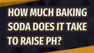 How much baking soda does it take to raise pH? How Long Does It Take Baking Soda To Raise Ph In Pool