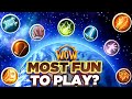 Which class in wow is the most fun to play