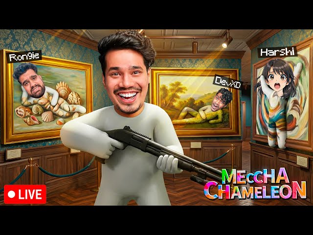 MECCHA CHAMELEON WITH PRO PAINTER DA GANG😎🤣| GAMERFLEET