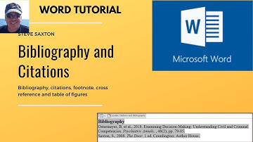 Bibliography in Microsoft Word. Add a bibliography to a dissertation. Harvard style. Multiple source