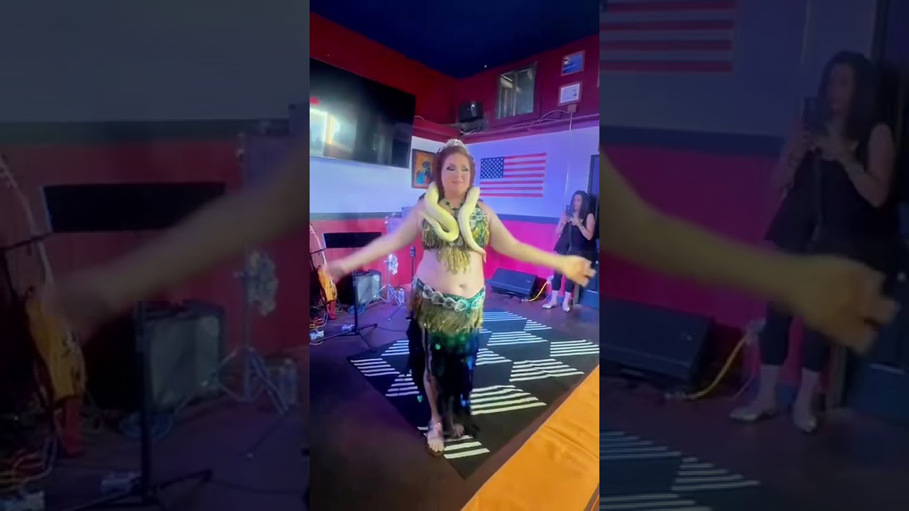 Snake and Bellydancer