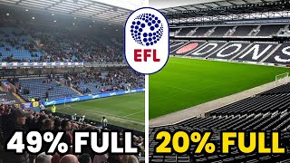 The 10 EMPTIEST Stadiums In England!
