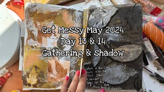 Messy May: CREATIVE PROCESS VIDEO Gelli printing #getmessymay2024 #gelliprinting #getmessyartjournal