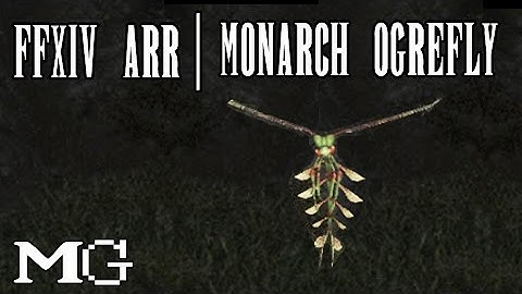 FFXIV: ARR - BLM solo hunt Monarch Ogrefly