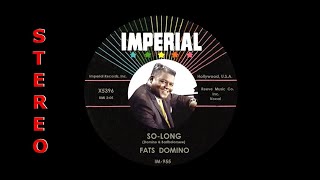 Fats Domino - So Long  1955 (STEREO)