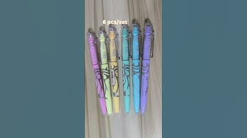 🌈Swatching my Pilot Frixion Pastel Highlighters— soft,smooth & erasable!  Which shade is your fave?