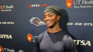 UTSA Safety Nate Robinson Post Practice Interview 4.16.26
