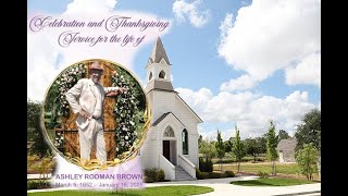 Thanksgiving  funeral service Ashley Brown