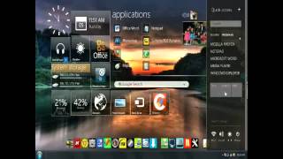 Omnimo Version 5.0.0.1 / Rainmeter / Rocketdock (Windows 8 Live Tiles in Action)