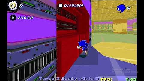 SRB2 : The Sol Sestancia 2 Playthrough (With Turbo X Sonic.)