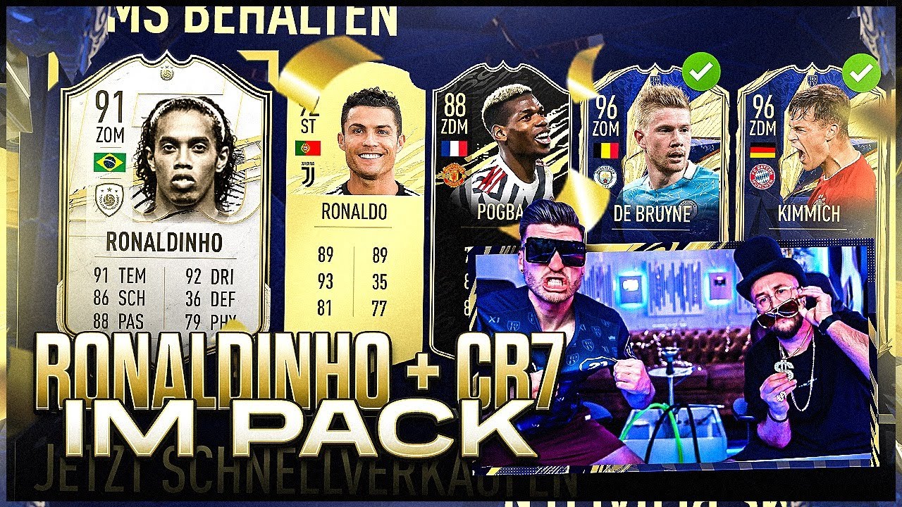 ICON RONALDINHO + RONALDO im UNGLAUBLICHSTEN TOTY Pack Opening 😱🔥Best of TEAM OF THE YEAR FIFA 21