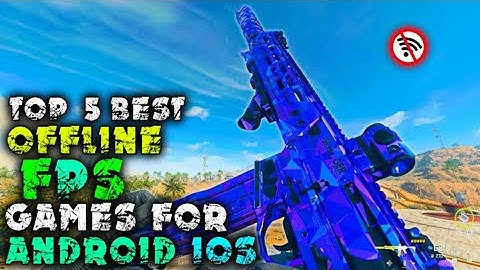 TOP 5 BEST OFFLINE FPS GAMEs Games for Android iOS || low end best fps games || Apex Shakib ||