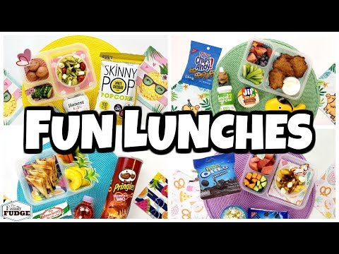 NEW Fun Lunch Ideas! 🍎 Fixing YOUR Lunches