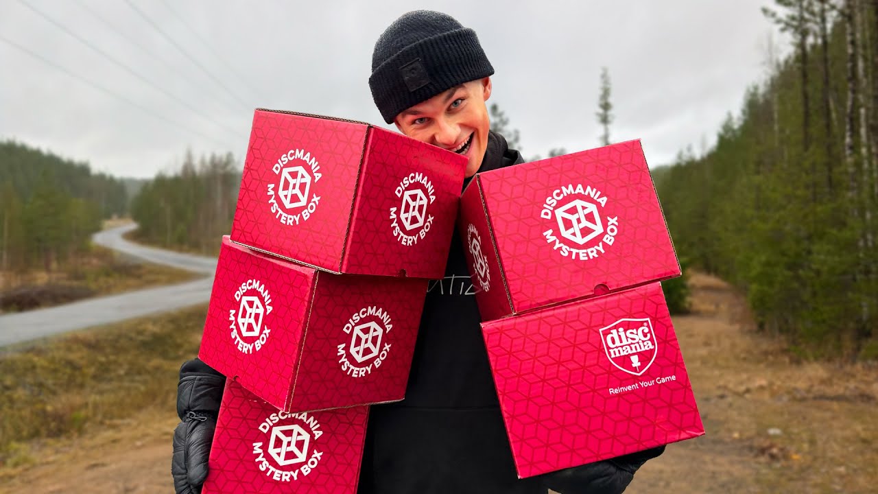 Discmania Mystery Box Challenge 2025 с участием. Никлас Анттила и Туомас Хютияйнен