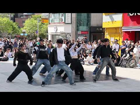 Kpop&JHKTV]ARTBEAT Hojun in shinchon BOUNCY-ATEEZ 아트비트 신촌케이팝댄스 바운시-아티즈