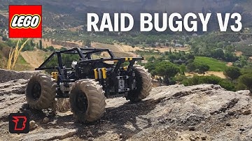 LEGO Technic Raid Buggy V3 | 4 BuWizz Motors!