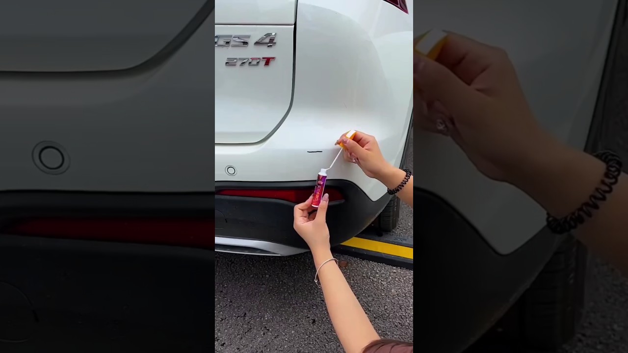 😱स्क्रैच रिपेयर पेंट||