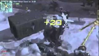 Complete team whipeout + sentry gun within 10 seconds with knife mw3