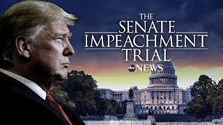 Watch LIVE: Impeachment Trial of President Donald Trump day six - ABC News Live Coverage