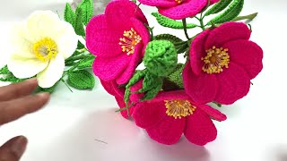 картинка: Вязание крючком Rugosa Rose