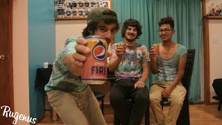Pepsi Fire Taste Test : Cracking Open a Cold One With the Boys