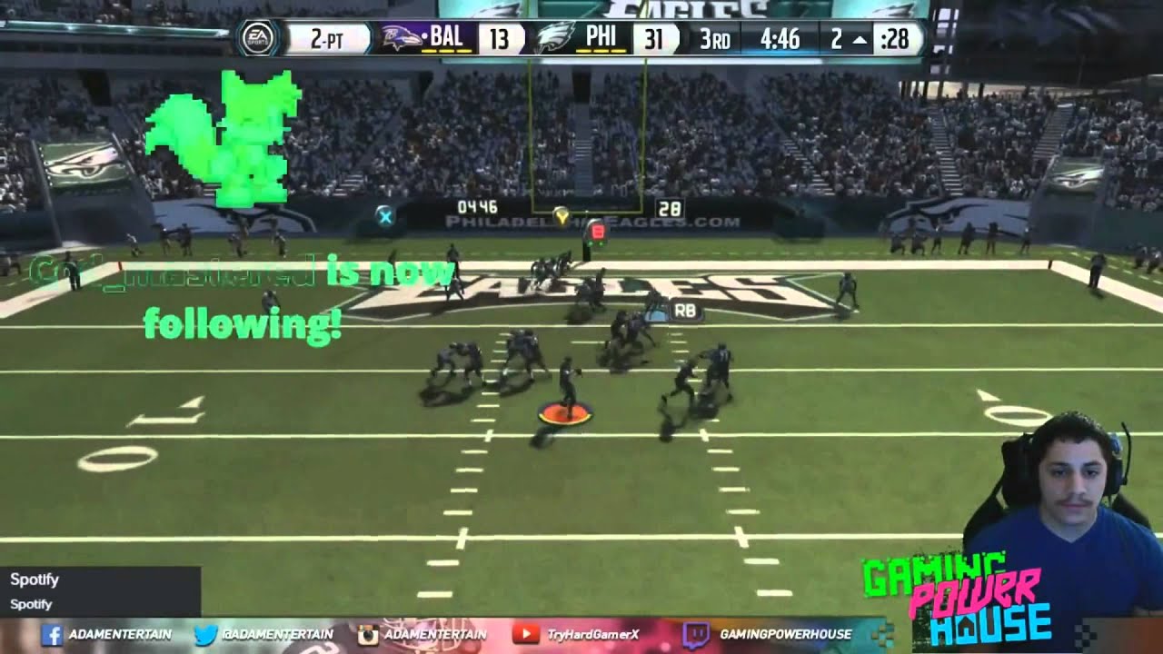 Madden 15 Ultimate Team :: GAME/COMEBACK OF THE YEAR!?! ::- Ravens Vs. Eagles Online Gameplay