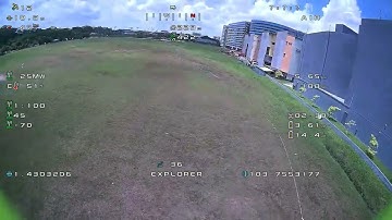FPV | Test | First BetaFlight 4.4 HD OSD recording